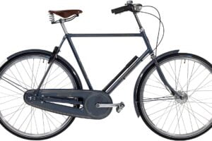 Raleigh Tourist de Luxe Klassisk Gråblå Herrecykel