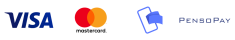VISA Mastercard Mobilepay PensoPay